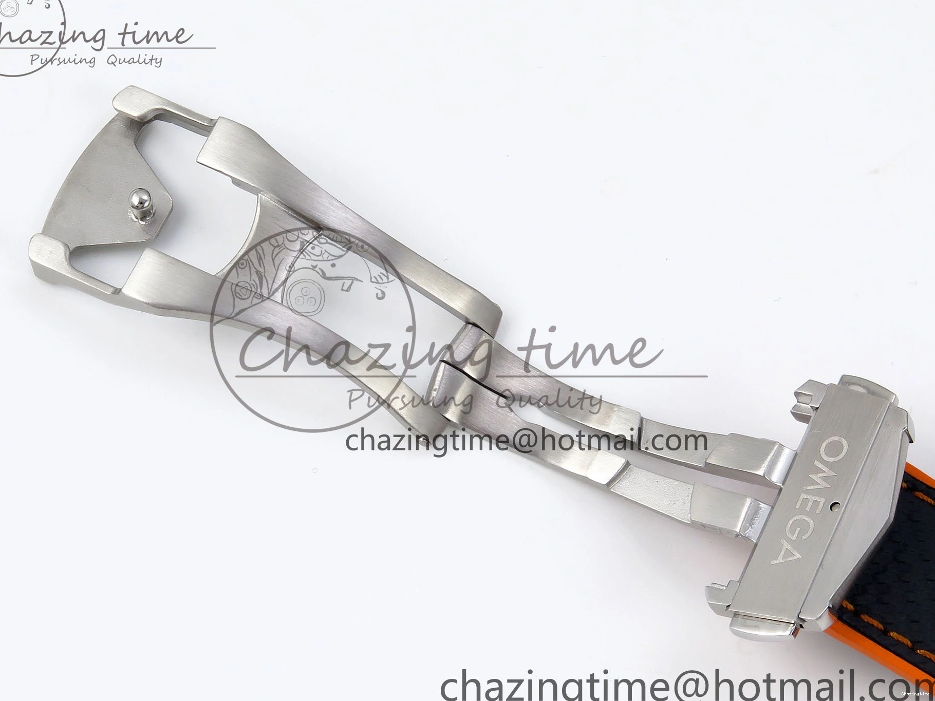 0227 Comfortable Planet Ocean 43.5mm SS VSF 1:1 Best Edition Black Orange Bezel Gray Dial on Nylon Strap A8900 Super Clone V 7730